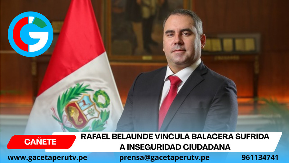 Rafael Belaunde vincula balacera sufrida a inseguridad ciudadana