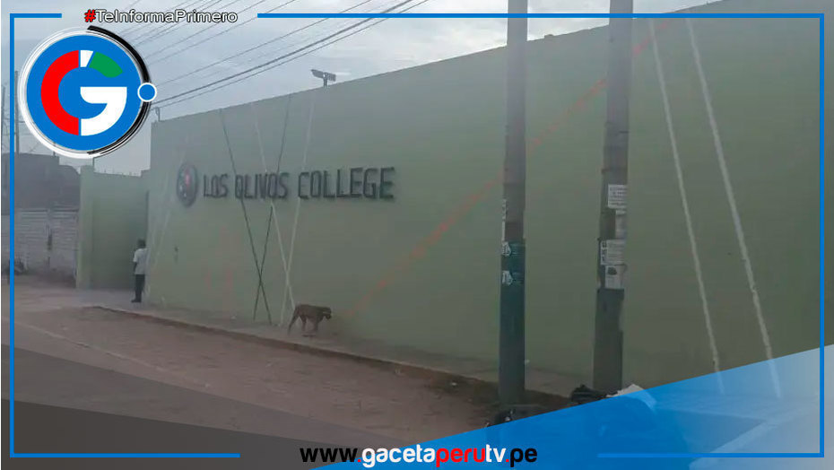 Colegio Los Olivos suspende clases por amenaza en Comas