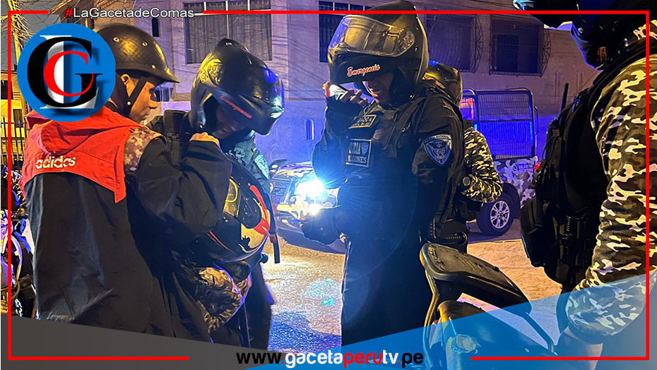Serenos y PNP combaten drogas en Collique