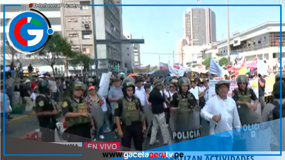 Mesa Redonda marcha contra ordenanza de Lima