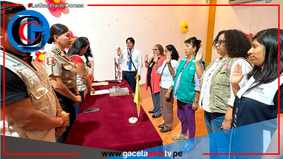 COMUDENA Comas juramenta nueva junta directiva en aniversario 21