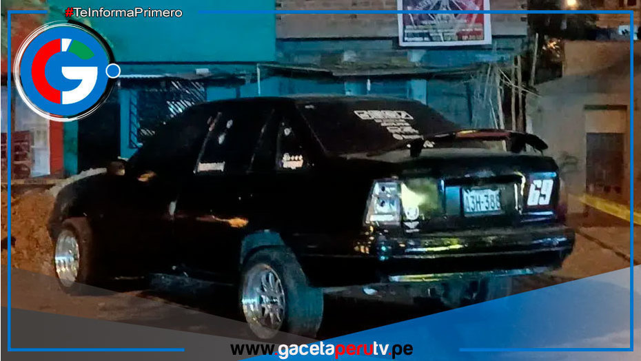Delincuentes atacan a familia en auto frente a su casa en Puente Piedra