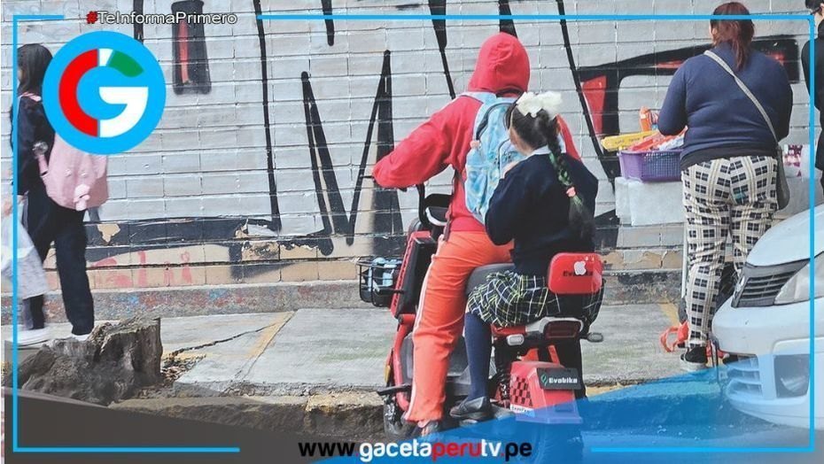 PNP no intervendrá motos con niños rumbo al colegio