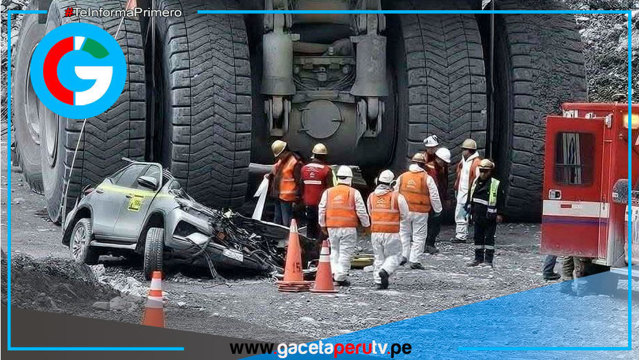 Gerente de Antamina muere tras accidente con volquete