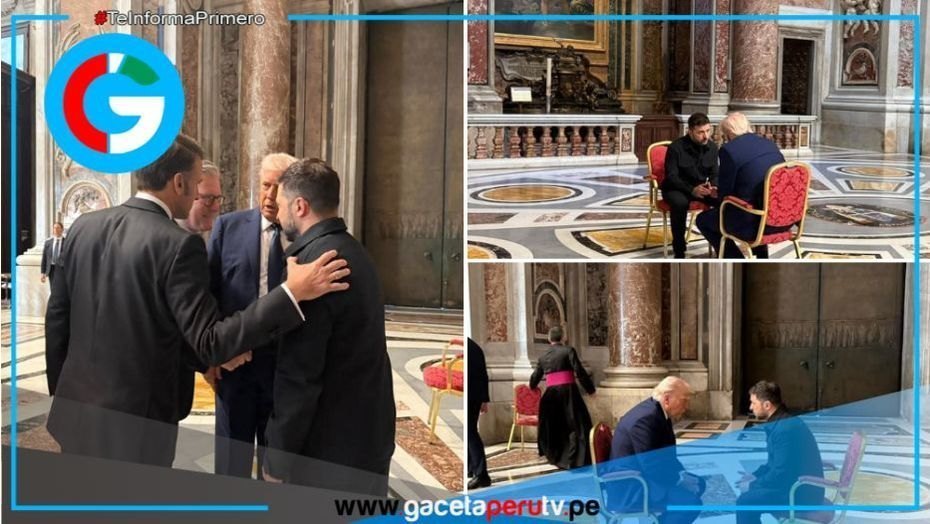 Encuentro privado entre Trump y Zelenski en el funeral de Francisco: Casa Blanca destaca "gran productividad". 