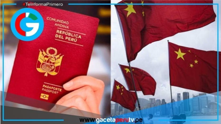 Ciudadanos peruanos ingresarán a China sin visa desde junio 2025 