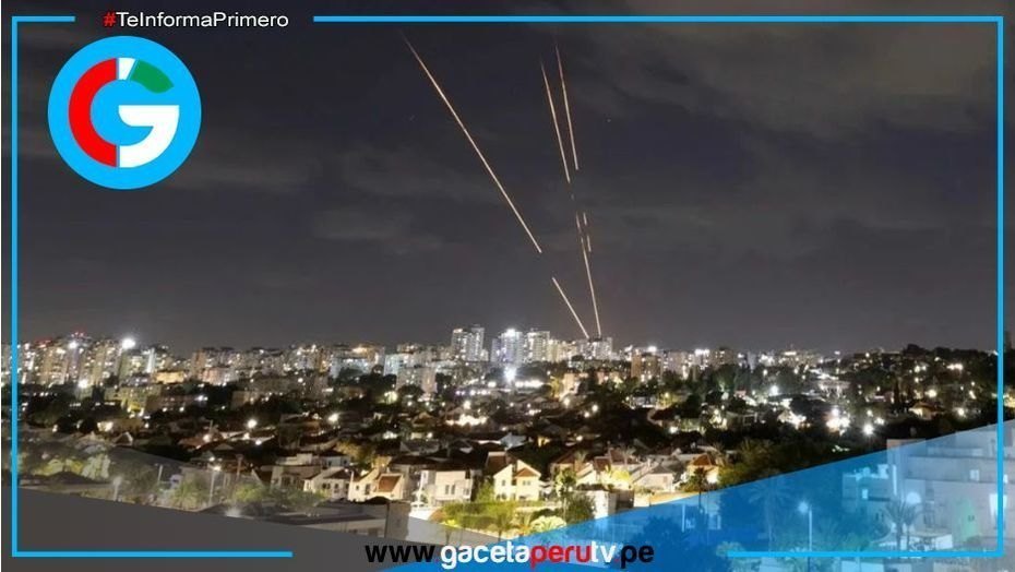Irán lanza ofensiva aérea con 100 drones tras ataque israelí 