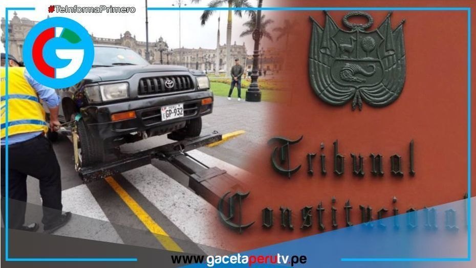  “Tribunal Constitucional prohíbe a municipios sancionar y trasladar vehículos”