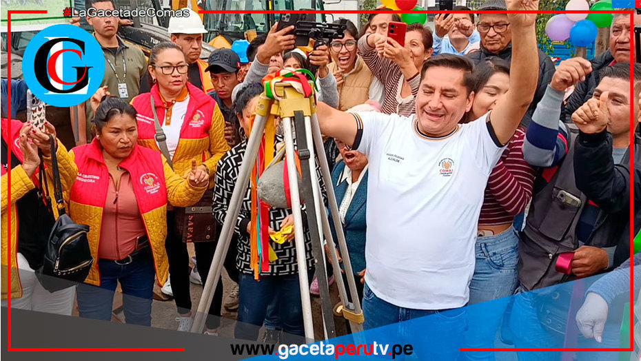 Ulises Villegas inicia moderna obra en avenida Los Pinos