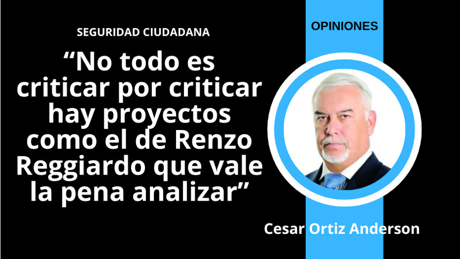 No todo es criticar por criticar hay proyectos como el de Renzo Reggiardo que vale la pena analizar