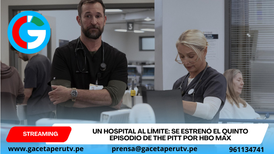 Un hospital al límite: Se estrenó el quinto episodio de THE PITT por HBO Max