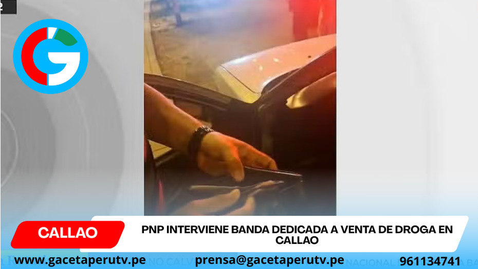 Capturan a tres presuntos narcos con droga y pistola letal en la Perla Callao