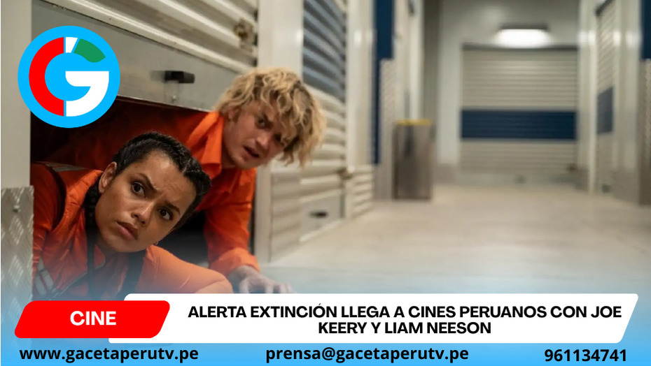 Alerta Extinción llega a cines peruanos con Joe Keery y Liam Neeson