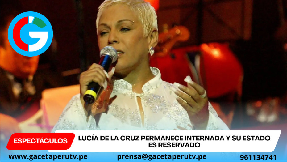 Lucía de la Cruz permanece internada y su estado es reservado
