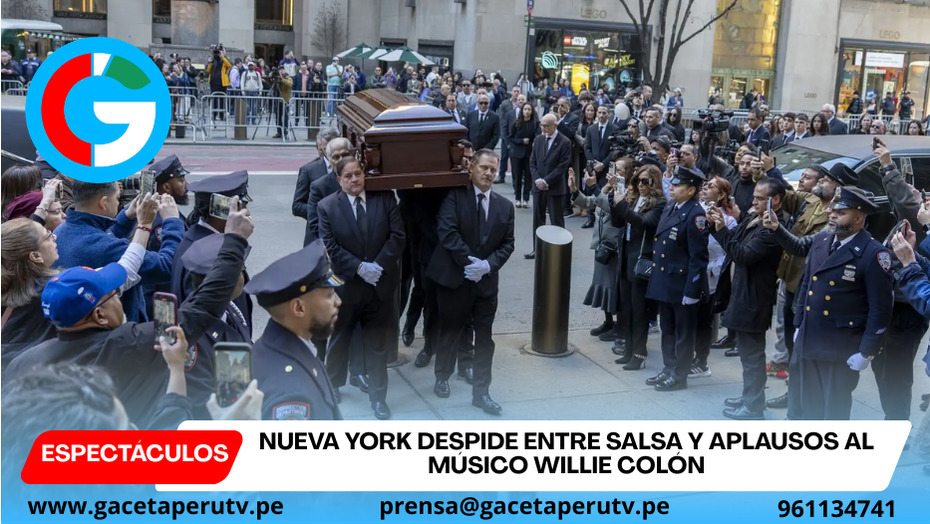 Nueva York despide entre salsa y aplausos al músico Willie Colón