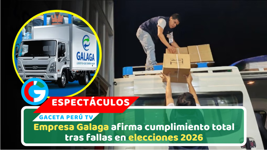 Empresa Galaga niega responsabilidad por fallas en entrega electoral en Lima