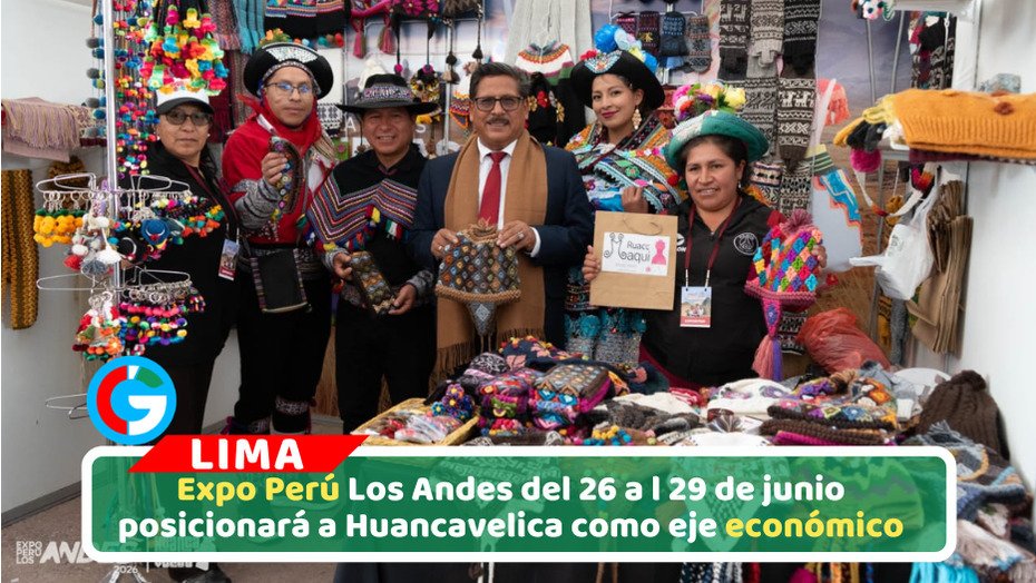 Huancavelica lanza marca regional en Expo Perú Los Andes 2026