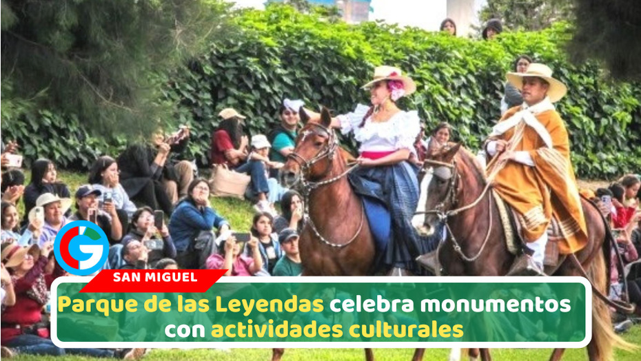 Parque de las Leyendas celebra monumentos con actividades culturales