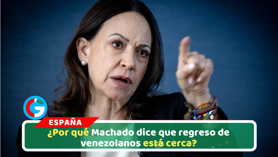 Machado asegura que retorno a Venezuela está cada vez más cerca