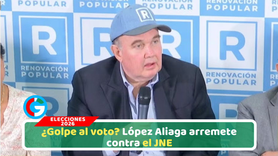 López Aliaga critica al JNE por descartar comicios en Lima