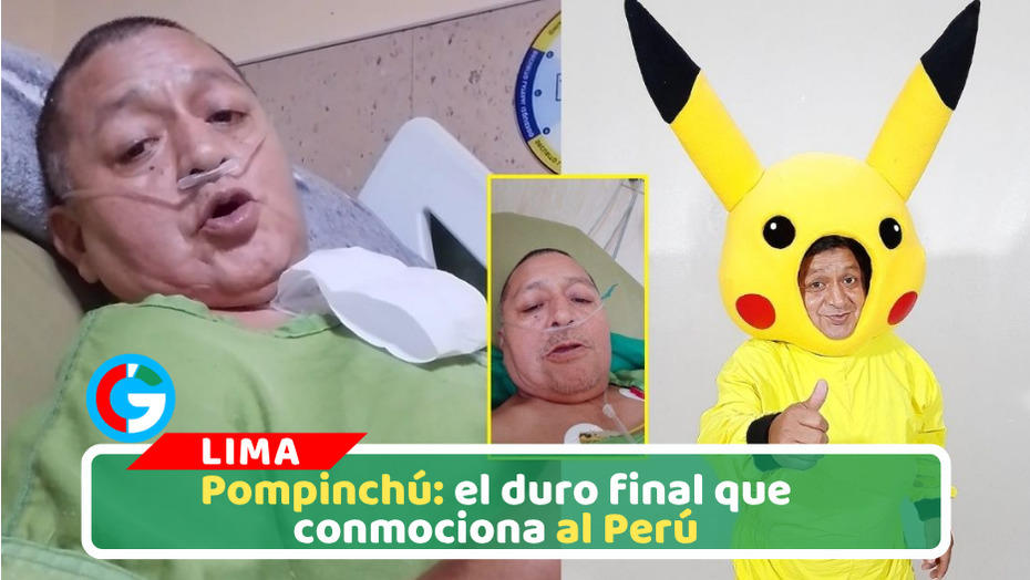 Fallece Pompinchú a los 55 años tras días en UCI