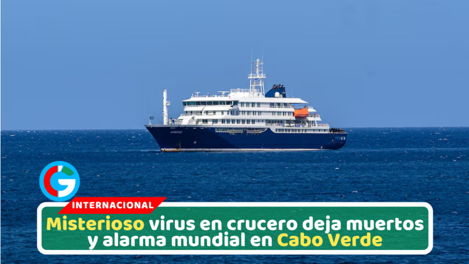 Crucero con posible brote de hantavirus mantiene 149 pasajeros