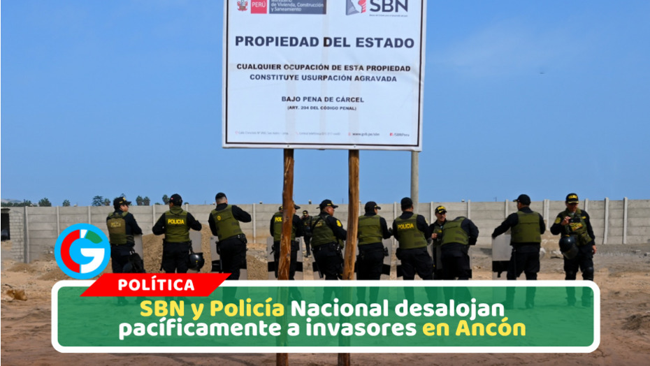 Estado recupera más de veintiséis mil metros cuadrados en Ancón